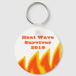 Heat Wave Survivor 2019 Nyckelring