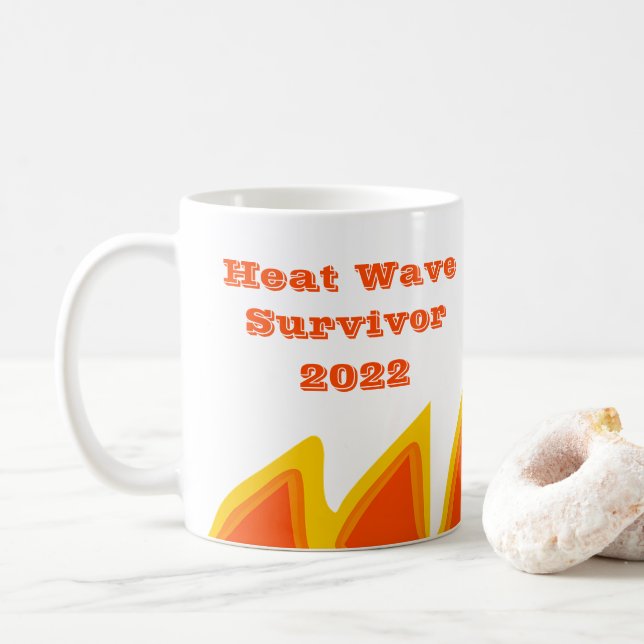 Heat Wave Survivor 2022 Coffee Mugg (Med munk)