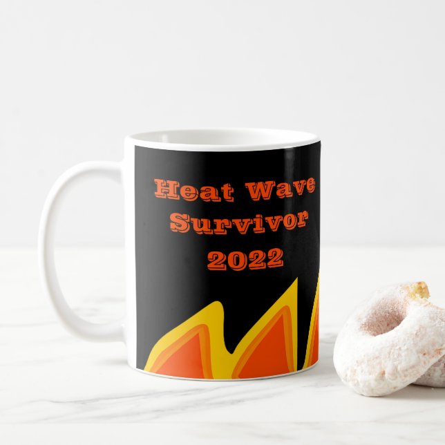 Heat Wave Survivor 2022 Coffee Mugg (Med munk)