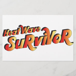Heat Wave Survivor Brevpapper