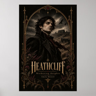 Heathcliff – Wuthering Heights gotisk Poster