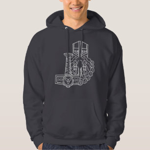 Heathen Thor Mjolnir Norse Pagan Asatru Viking Hoodie