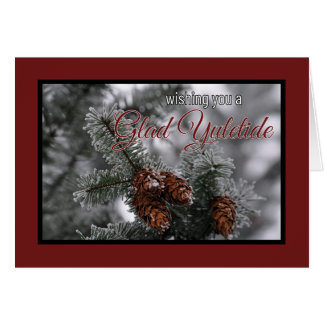 Heathen Yuletide Greeting Card Hälsningskort
