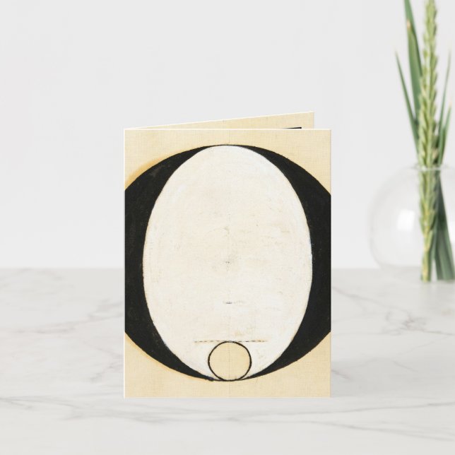 Heathens, 1920 av Hilma af Klint Tack Kort (Framsida)