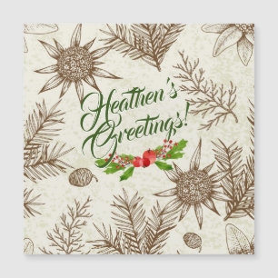 Heathen's Hälsning Atheist Magnet Card