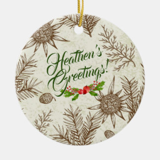 Heathen's Hälsning Atheist Ornament