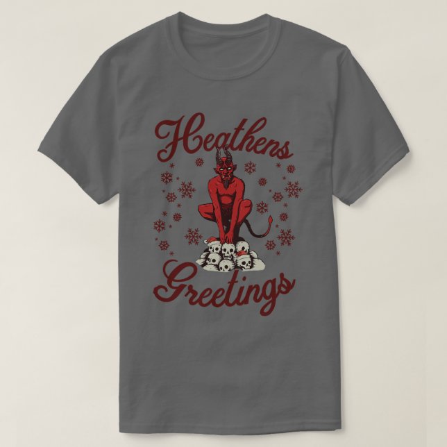 Heathens Hälsning T Shirt (Design framsida)