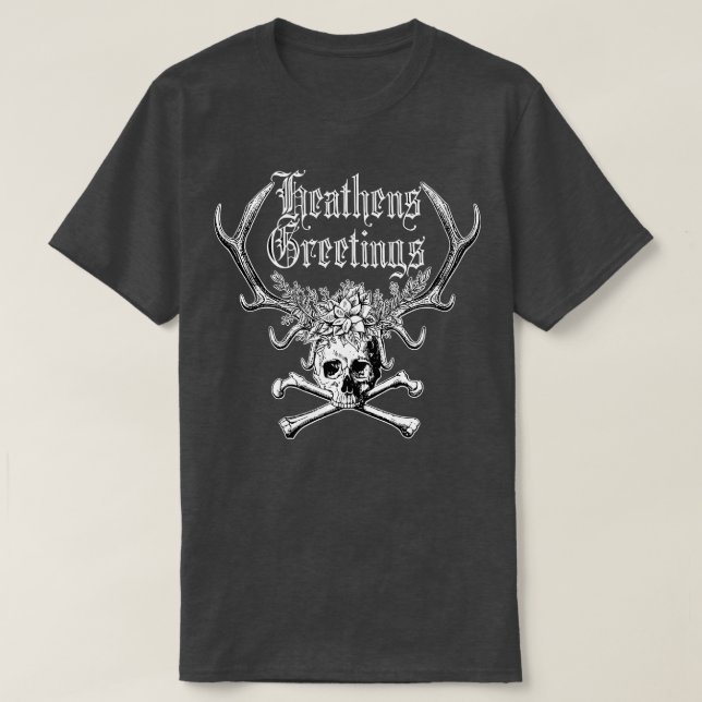 Heathens Hälsning T Shirt (Design framsida)