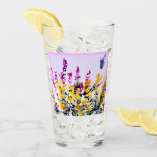 Heather Gorse Blommigt Butterfly Personlig Glaskopp