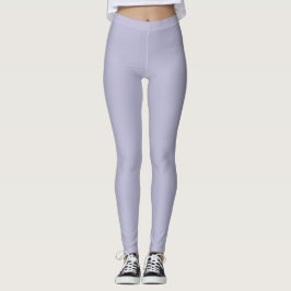 Heather Lila Solid Färg Leggings