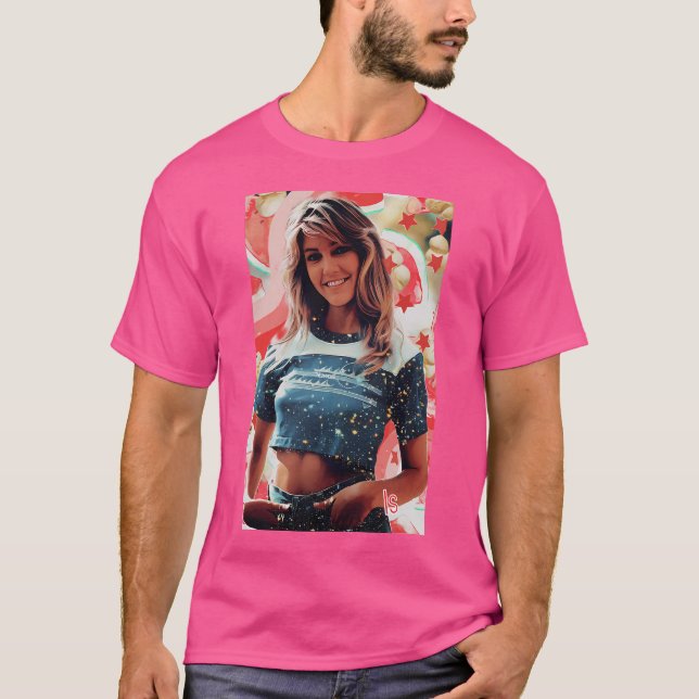 Heather Locklear T Shirt (Framsida)
