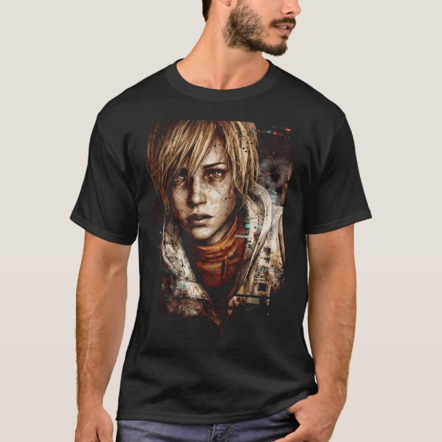 Heather Mason SH3 Cheryl Reinkarnation Fjäril K T Shirt (Framsida)