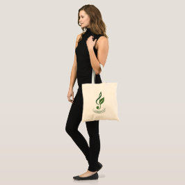 Heather Niemi Savage Logo Tote Bag Tygkasse