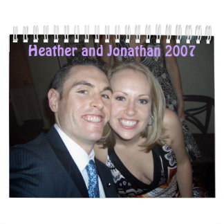 Heather och Jonathan 2007 Kalender