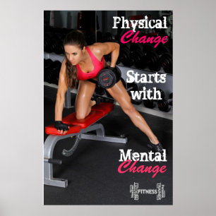 Heather Prescott Fitness & Personal Trainer-utskri Poster