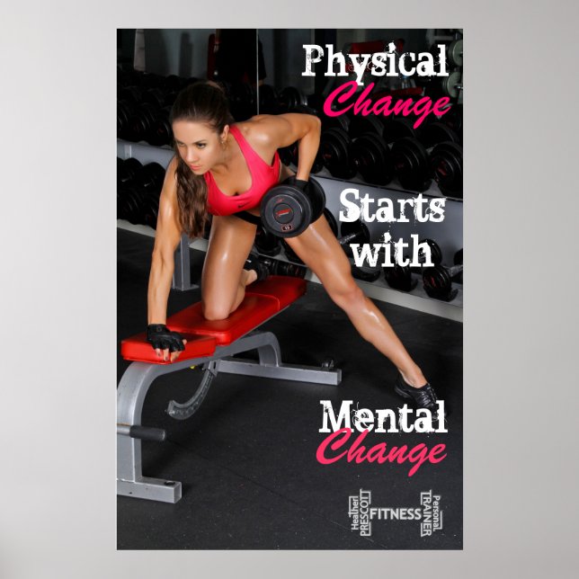 Heather Prescott Fitness & Personal Trainer-utskri Poster (Framsidan)