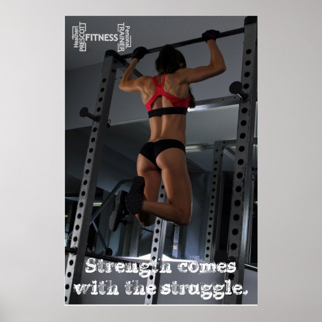 Heather Prescott Fitness & Personal Trainer-utskri Poster (Framsidan)