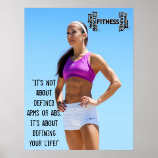 Heather Prescott Fitness-utskrifter Poster