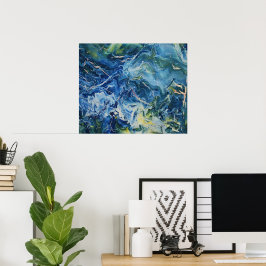 Heather Wycuff abstrakt art Poster