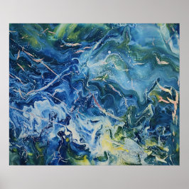 Heather Wycuff abstrakt art Poster