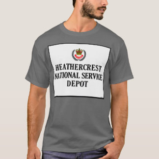 HEATHERCREST NATIONAL SERVICE DEPOT CONTRAN ON Ser T Shirt