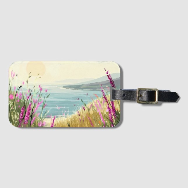 Heathers Embrace by the Sea Bagagebricka (Framsida horisontal)