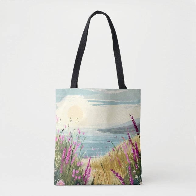 Heathers Embrace by the Sea Tygkasse (Framsida)