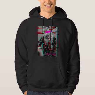 Heatless Girl Antisocial Glitch Aesthetic Stil Va Hoodie