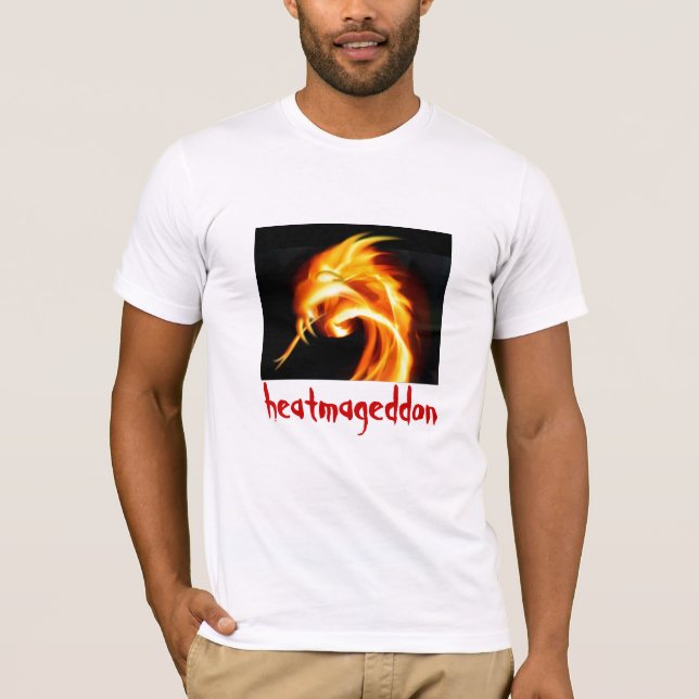 Heatmageddon Tee Shirt (Framsida)