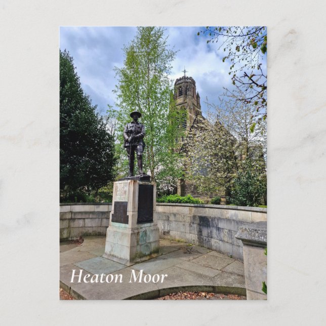 Heaton Moor Vykort (Framsida)