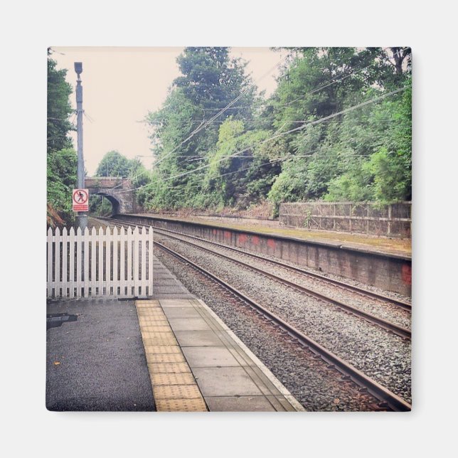Heaton Park-spårvagn station Magnet (Framsidan)