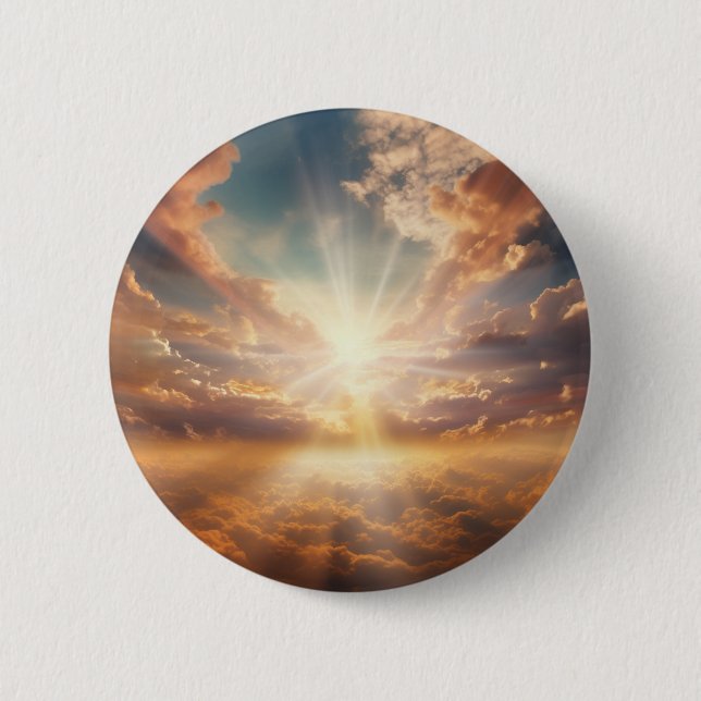 Heaven 6cm Runda Badge Knapp (Framsida)