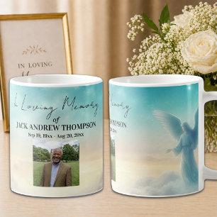Heaven Angels Firande Av Livets Foto Kaffemugg