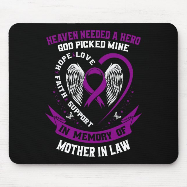 Heaven behövde en Hero God Svärmor Mamma Pancrea Musmatta (Framsidan)