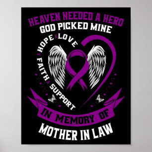 Heaven behövde en Hero God Svärmor Mamma Pancrea Poster