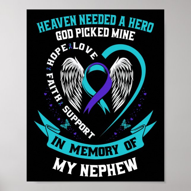 Heaven behövde en Hero Gud plockade min nehew-själ Poster (Framsidan)