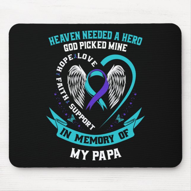 Heaven behövde en Hero Gud plockade min Pappa Suic Musmatta (Framsidan)