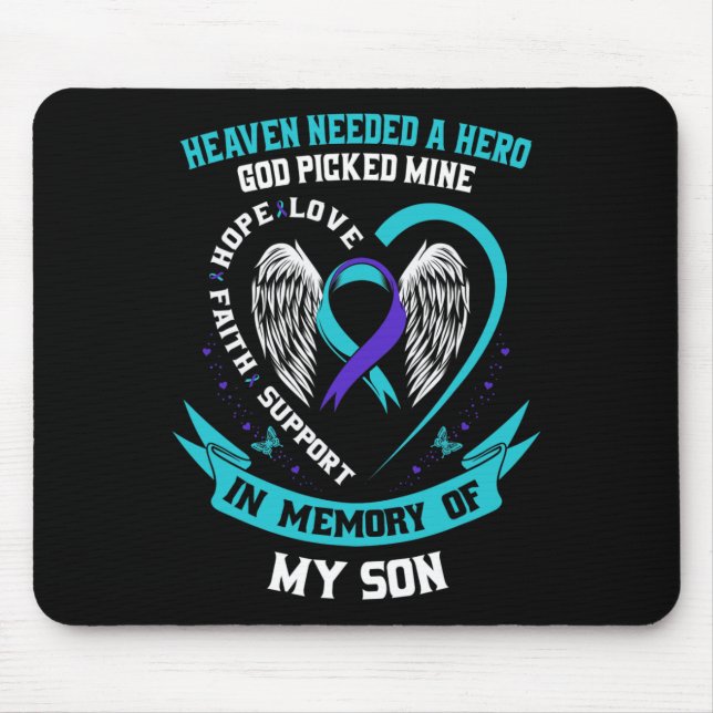 Heaven behövde en Hero Gud plockade min son Suicid Musmatta (Framsidan)