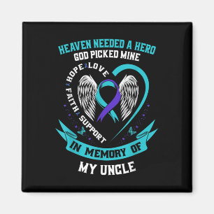 Heaven behövde en Hero Veteran-farbror Suicide Awa Magnet