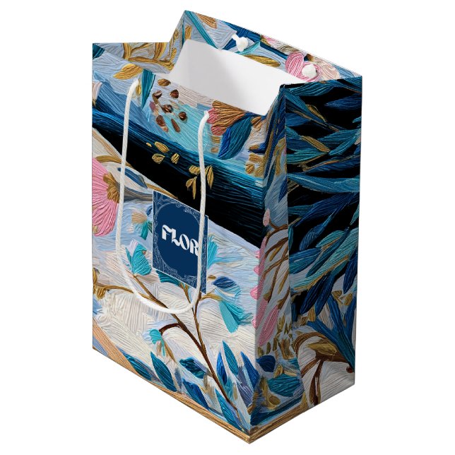 Heaven Botanical Florist Gift Bag (Framsidan Vinklad)