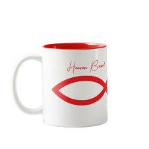 Heaven Bound Two-Tone Coffee Mugg