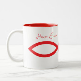 Heaven Bound Two-Tone Coffee Mugg