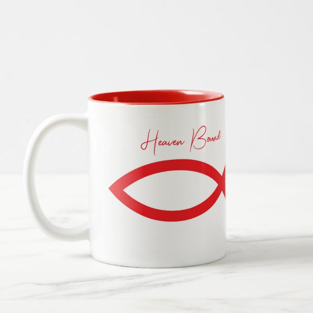 Heaven Bound Two-Tone Coffee Mugg (Vänster)