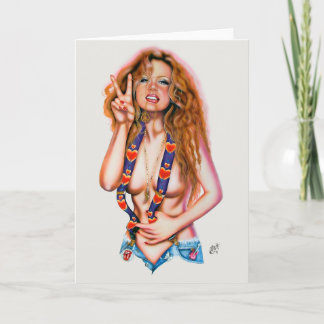 Heaven-fred av Elizabeth Austin Greeting Card Kort