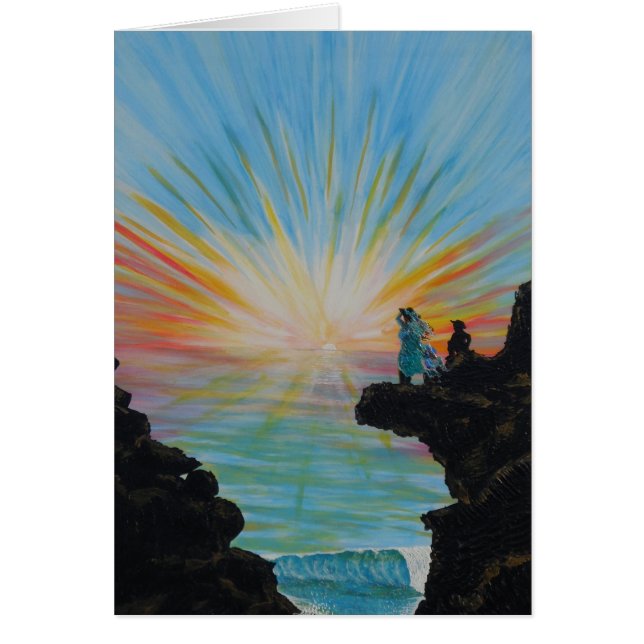 Heaven grind hälsningskort (Framsidan)