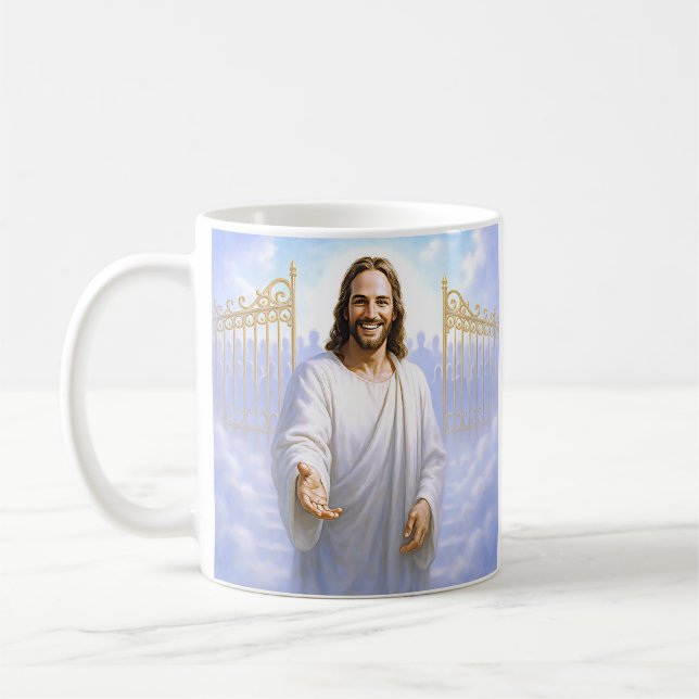 Heaven Grind Jesus Kaffemugg (Vänster)