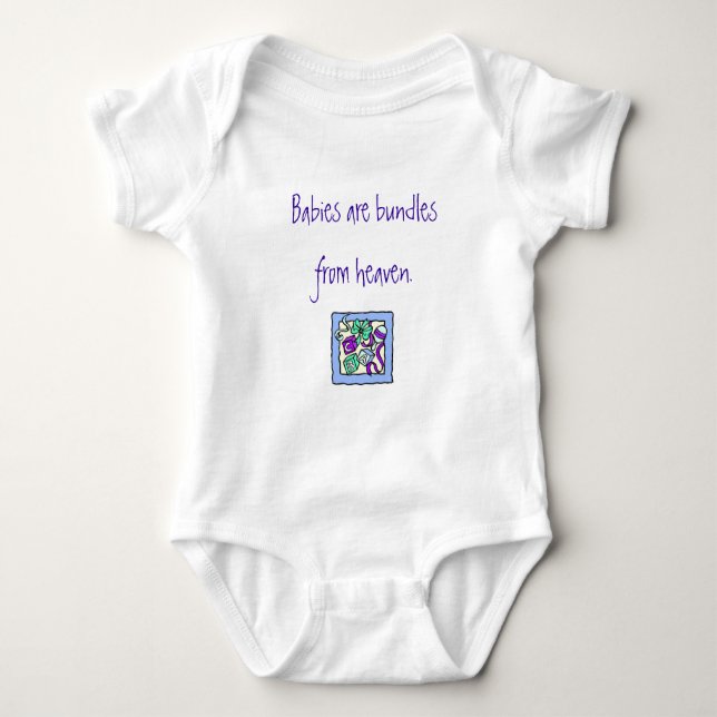 Heaven i baby t-shirt (Framsida)