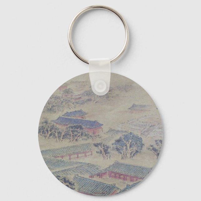 Heaven Keychain-tempel Nyckelring (Framsida)