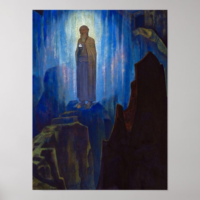 Heaven Light av Nicholas Roerich Poster (Framsidan)