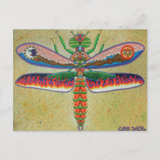 Heaven n helvetet Dragonfly Vykort